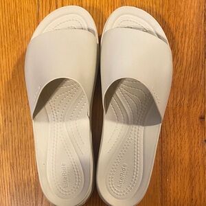 Life Stride Women's Beige Slide Sandals